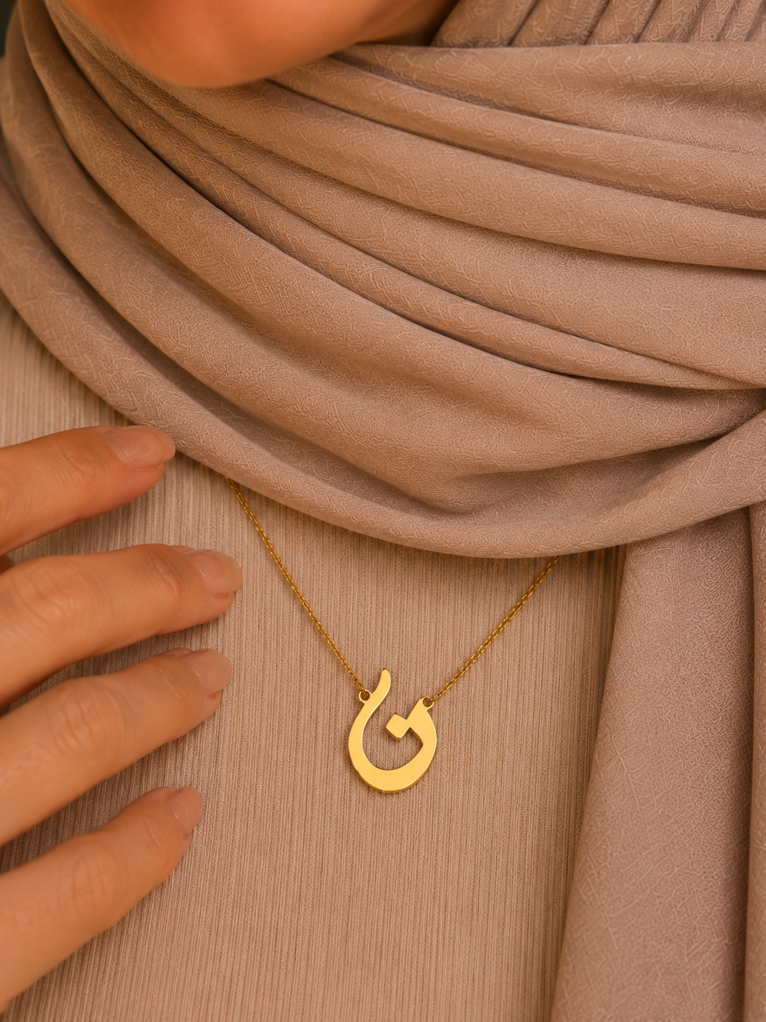 letter necklace
