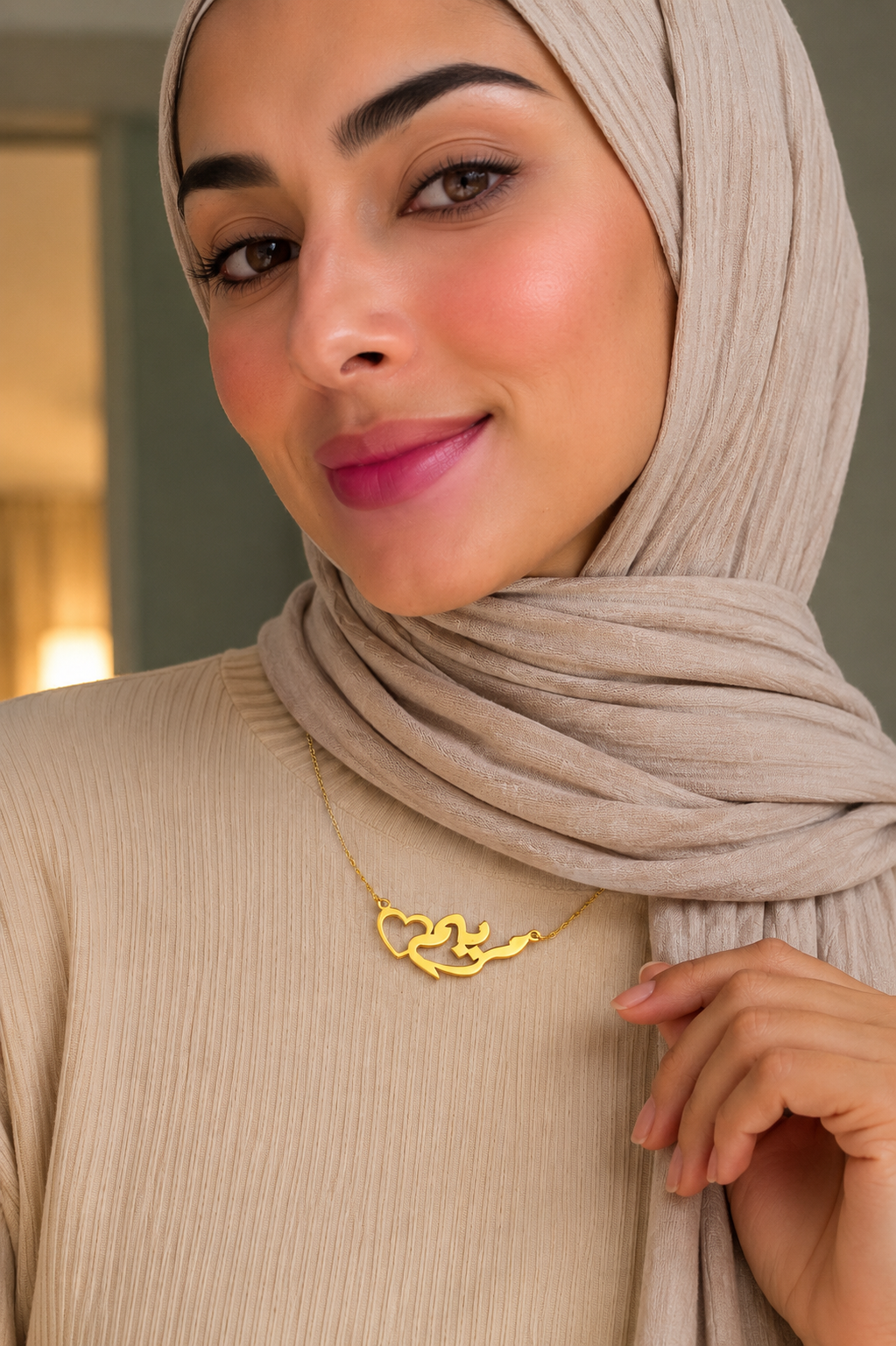 Heart Name Necklace