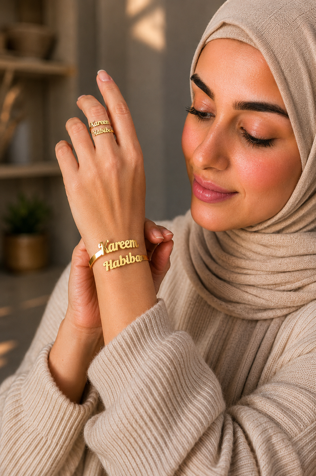 DOUBLE NAME BRACELET
