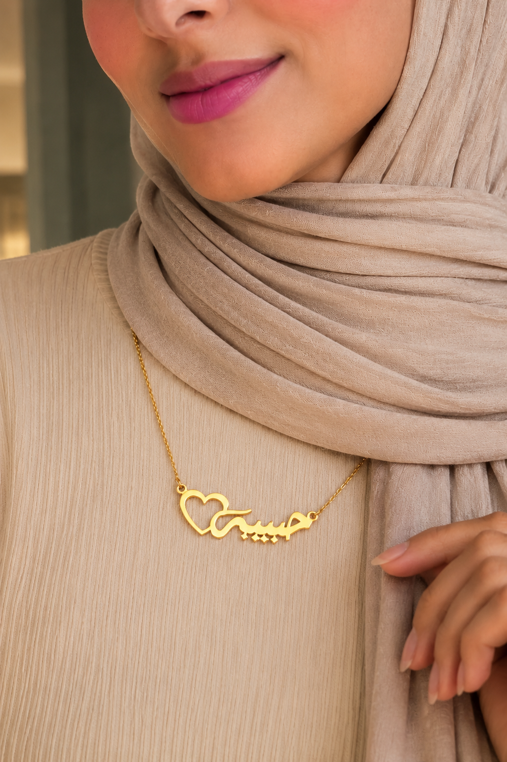Heart Name Necklace