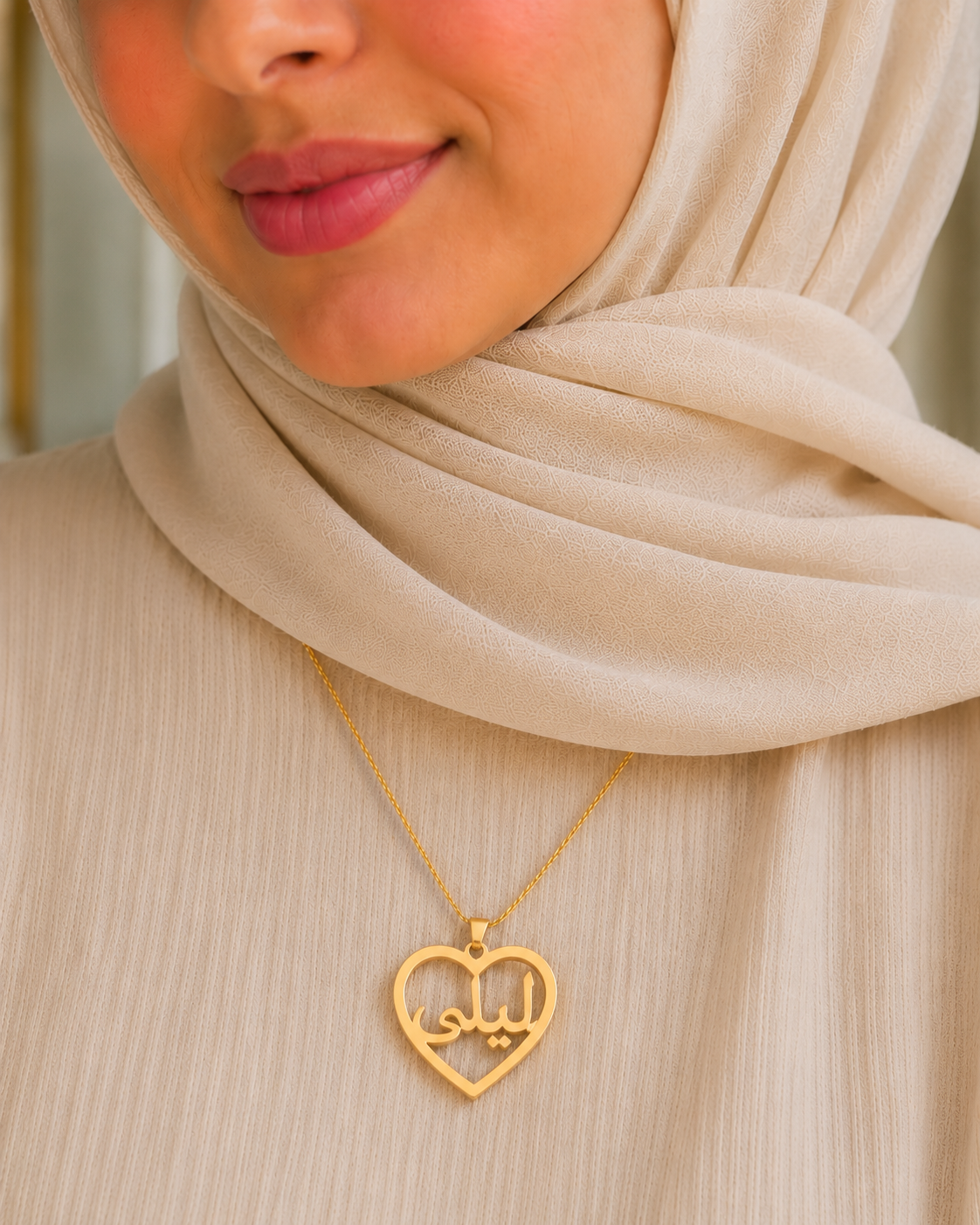 Name Inside Heart Necklace