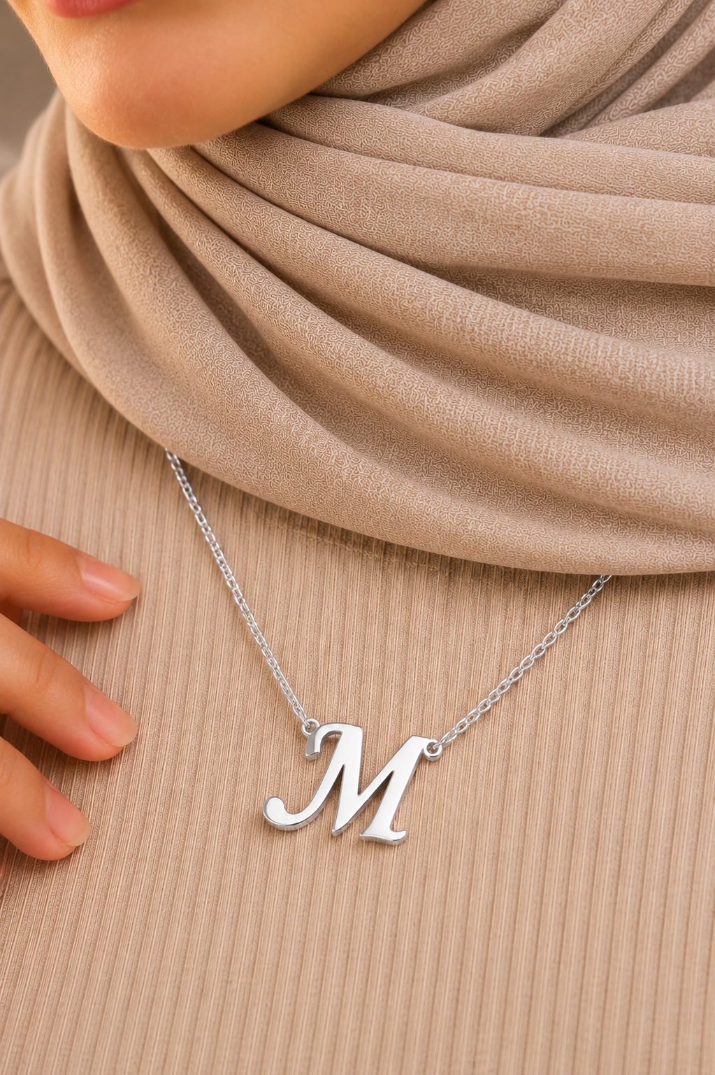 letter necklace