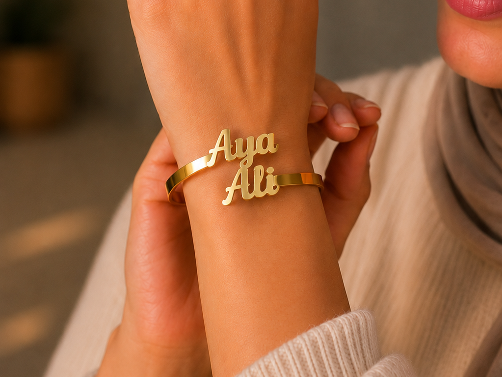 DOUBLE NAME BRACELET